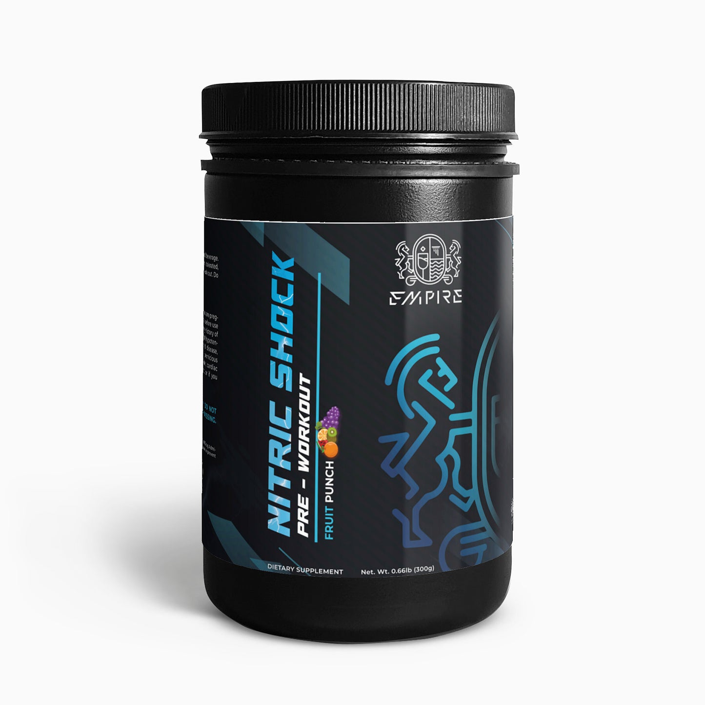 Nitric Shock Pre-Workout Powder (Fruit Punch)
