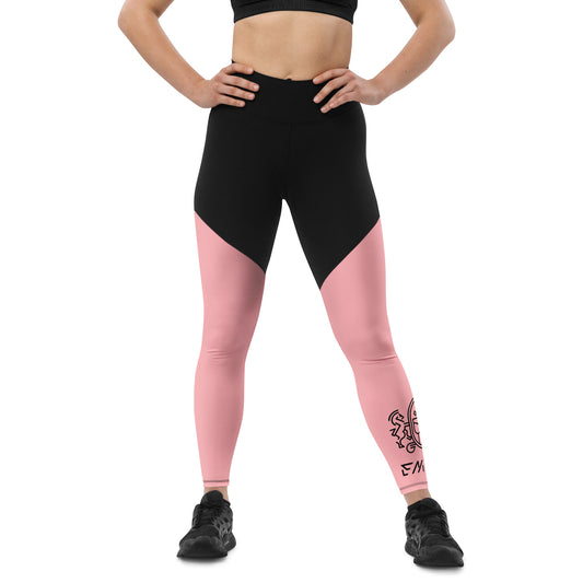 Empire Two-tone  Leggings