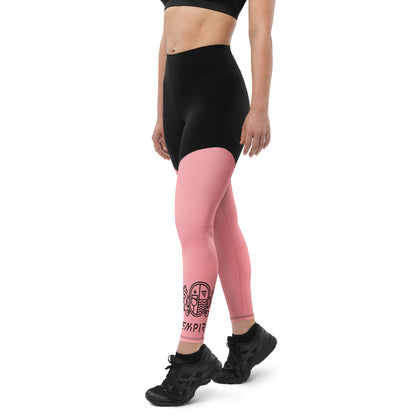 Empire Two-tone  Leggings