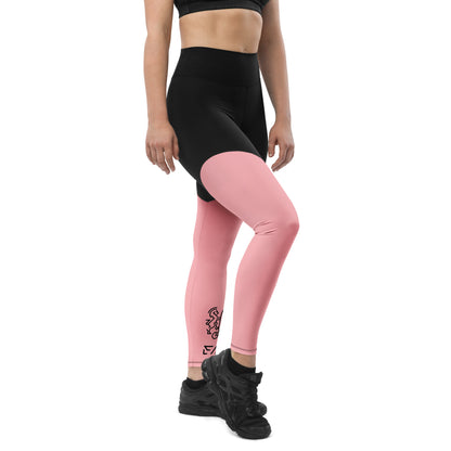 Empire Two-tone  Leggings