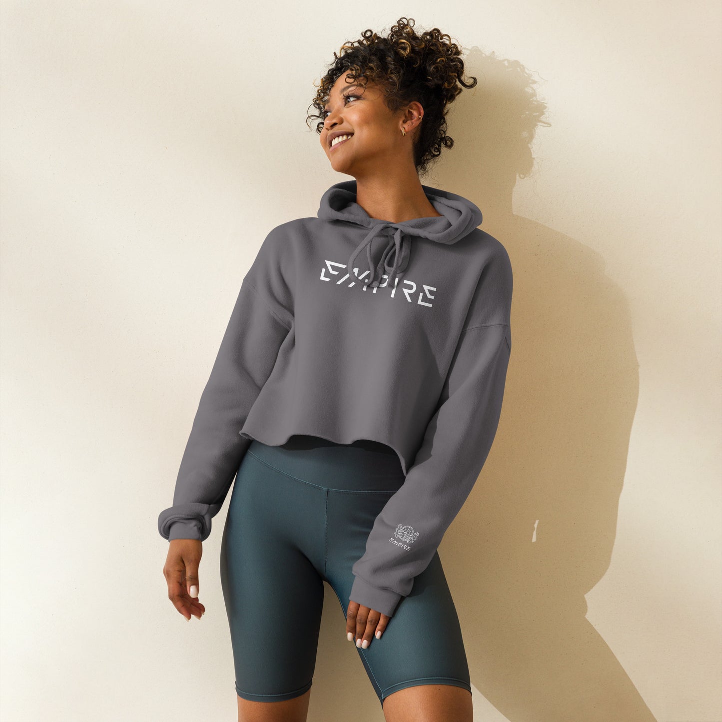 Empire Crop Hoodie